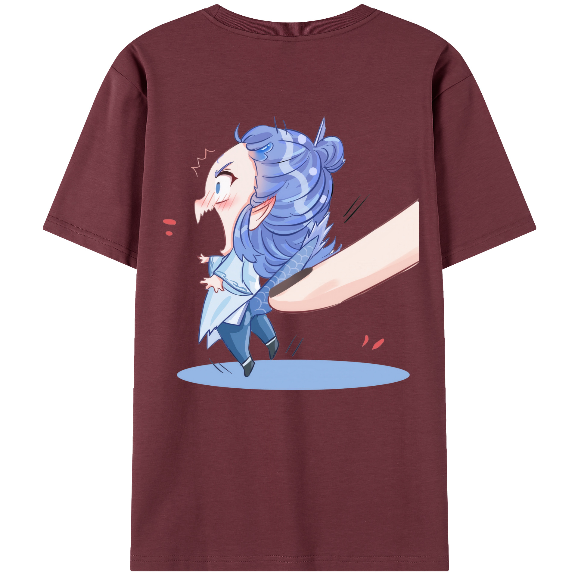 Ne Zha 2 ナタ 魔童の大暴れ 綿100％半袖Tシャツ（背面プリント）